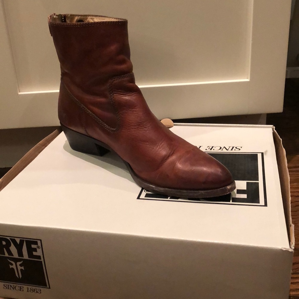 Frye Leather Ankle Boots